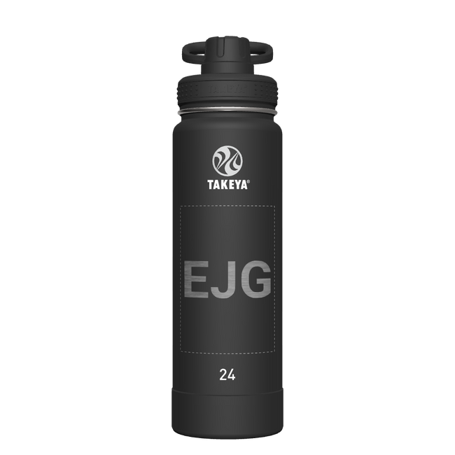 Actives Water Bottle With Spout Lid - customized