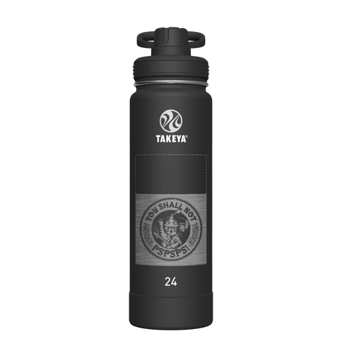 Actives Water Bottle With Spout Lid - customized