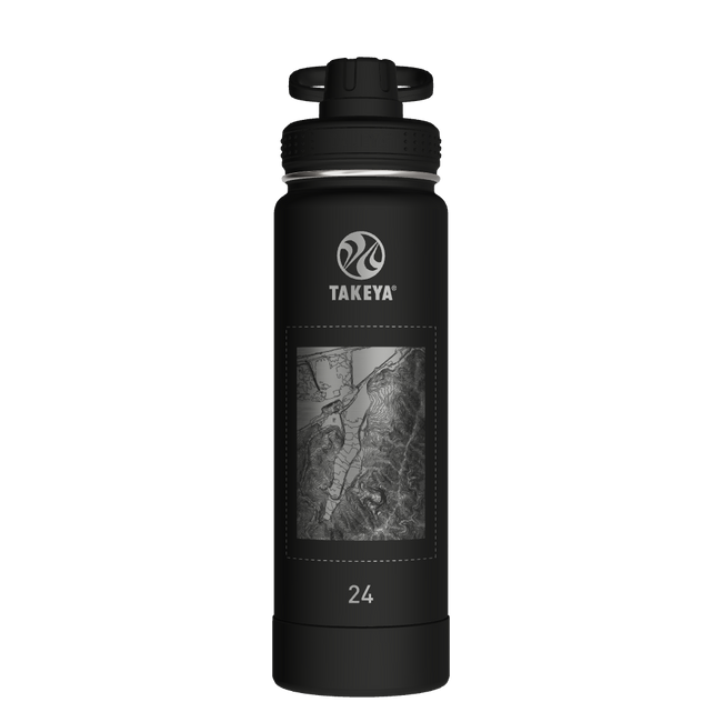 Actives Water Bottle With Spout Lid - customized