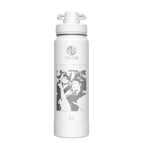 Actives Water Bottle With Spout Lid - customized