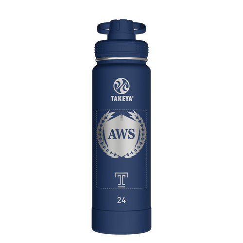 Actives Water Bottle With Spout Lid - customized