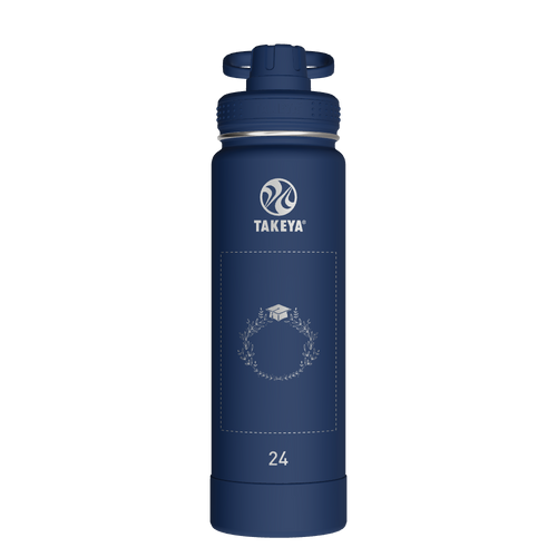 Actives Water Bottle With Spout Lid - customized