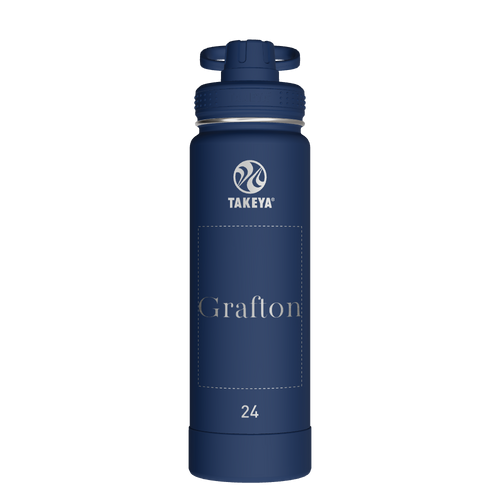 Actives Water Bottle With Spout Lid - customized