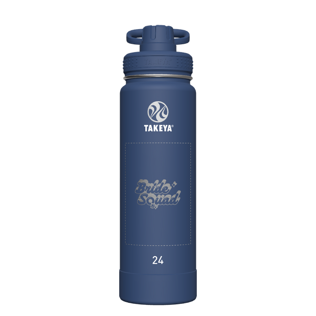 Actives Water Bottle With Spout Lid - customized