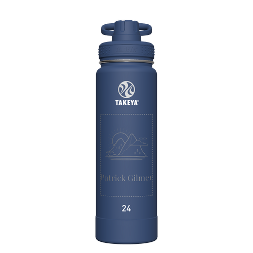 Actives Water Bottle With Spout Lid - customized
