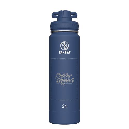 Actives Water Bottle With Spout Lid - customized