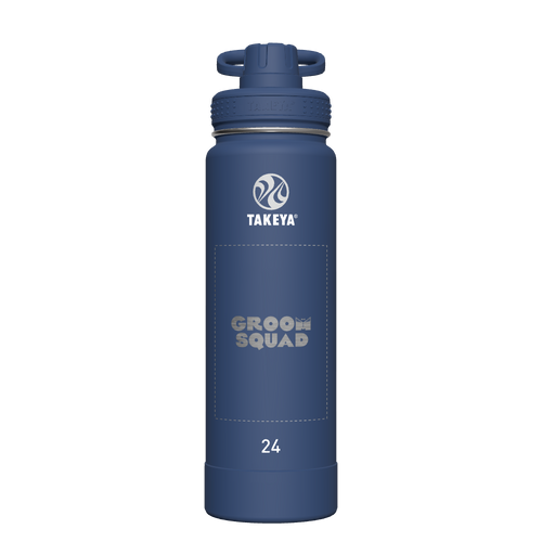 Actives Water Bottle With Spout Lid - customized