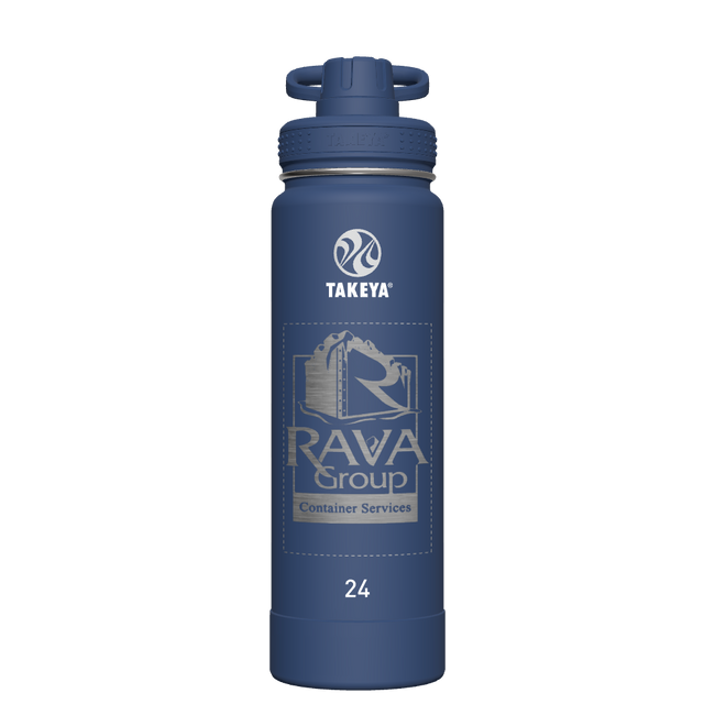 Actives Water Bottle With Spout Lid - customized