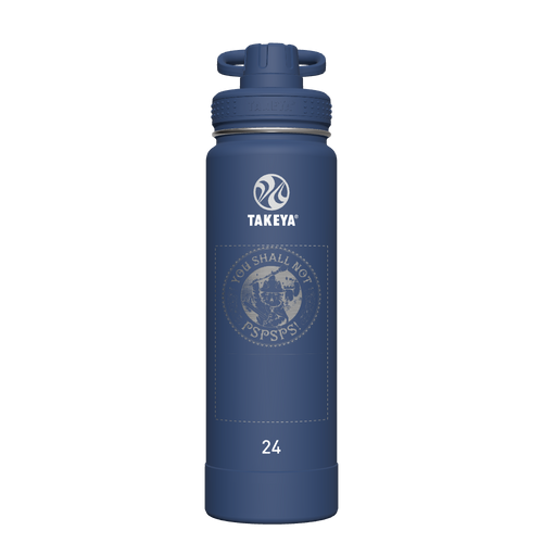 Actives Water Bottle With Spout Lid - customized