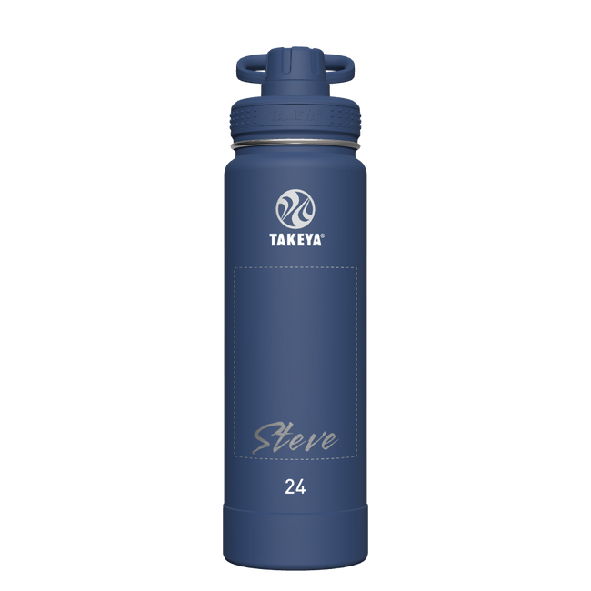 Actives Water Bottle With Spout Lid - customized