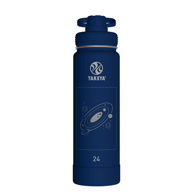 Actives Water Bottle With Spout Lid - customized