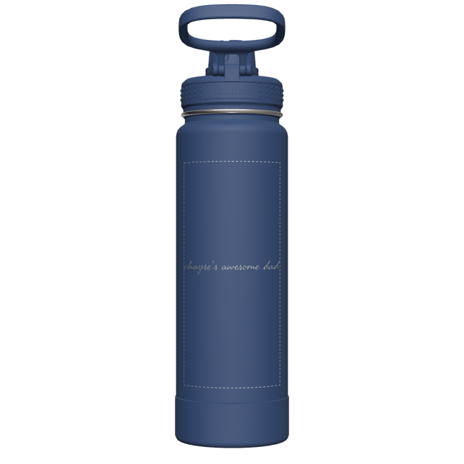 Actives Water Bottle With Spout Lid - customized