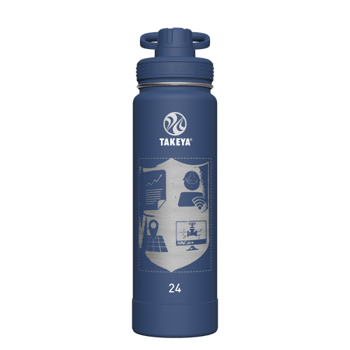 Actives Water Bottle With Spout Lid - customized