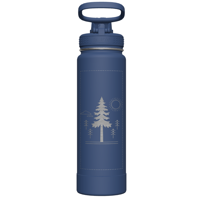 Actives Water Bottle With Spout Lid - customized