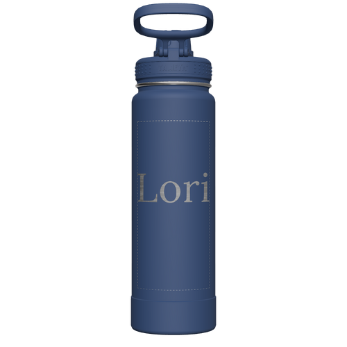 Actives Water Bottle With Spout Lid - customized