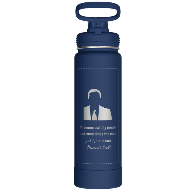 Actives Water Bottle With Spout Lid - customized