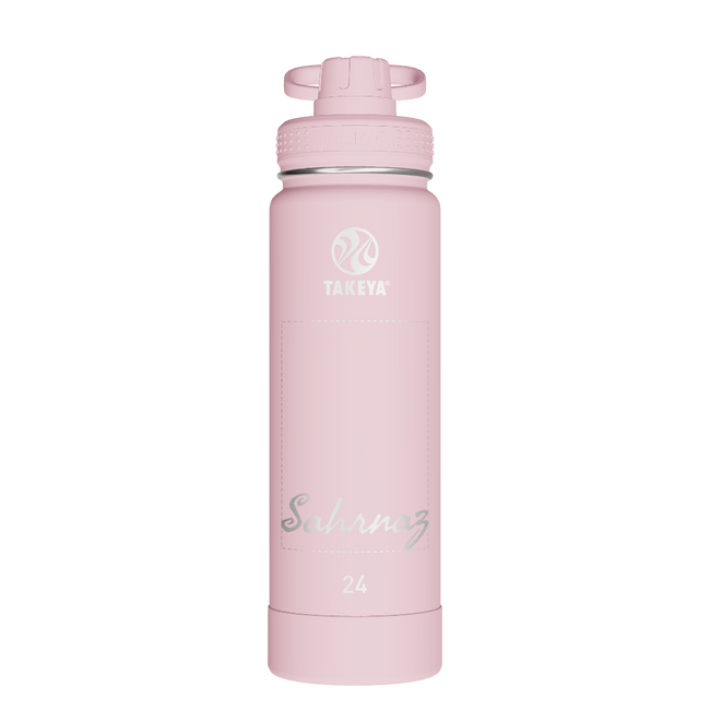 Actives Water Bottle With Spout Lid - customized