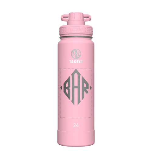 Actives Water Bottle With Spout Lid - customized