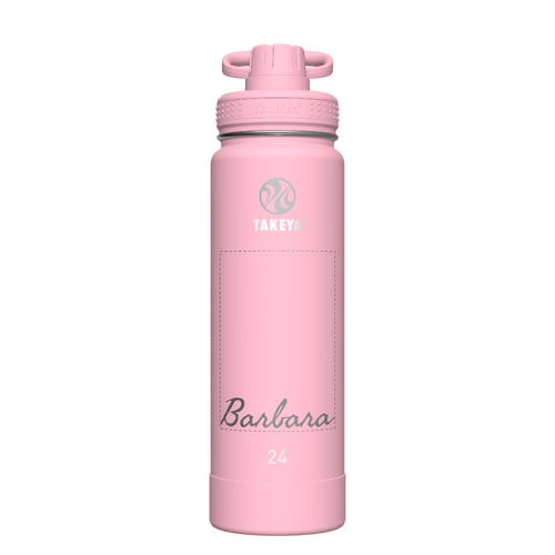 Actives Water Bottle With Spout Lid - customized