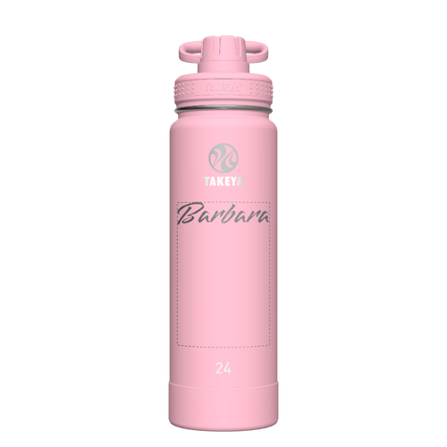 Actives Water Bottle With Spout Lid - customized