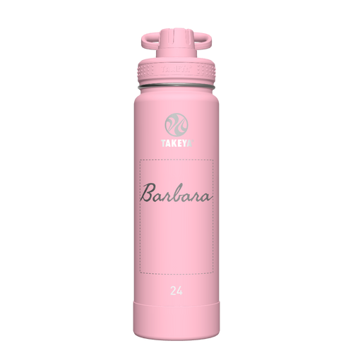 Actives Water Bottle With Spout Lid - customized