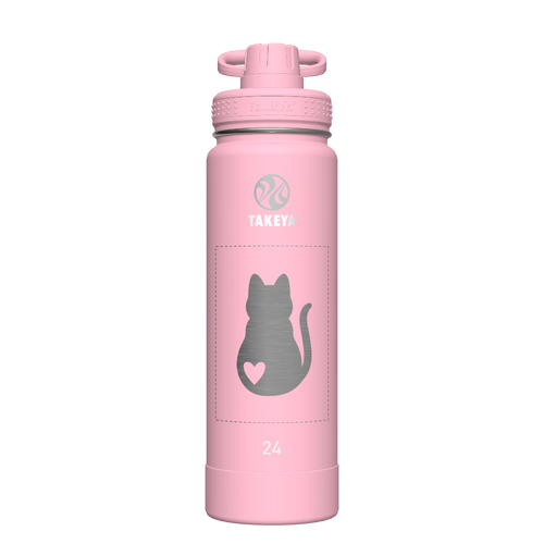 Actives Water Bottle With Spout Lid - customized