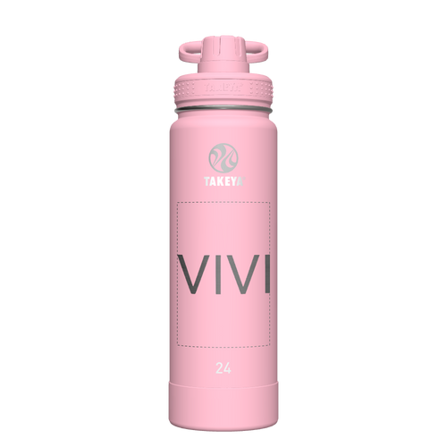 Actives Water Bottle With Spout Lid - customized