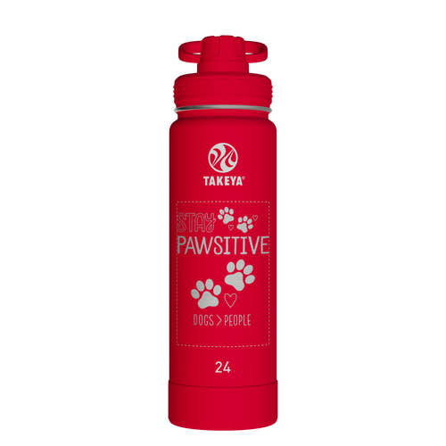 Actives Water Bottle With Spout Lid - customized