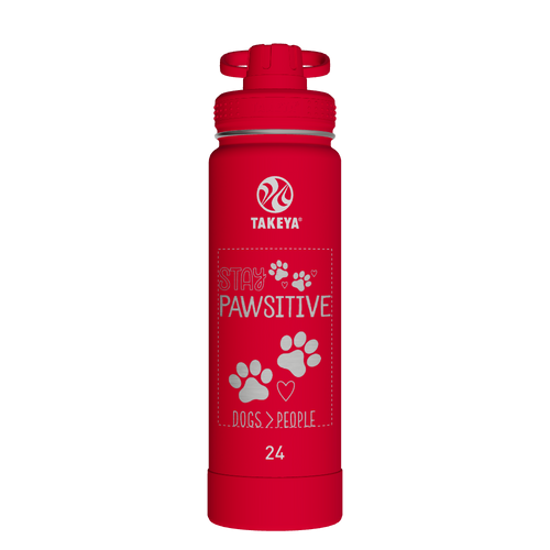 Actives Water Bottle With Spout Lid - customized