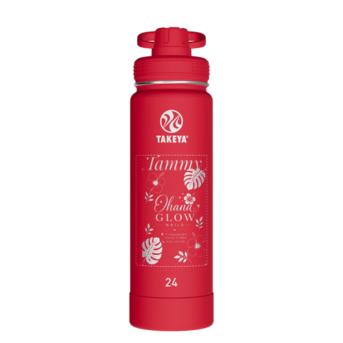 Actives Water Bottle With Spout Lid - customized