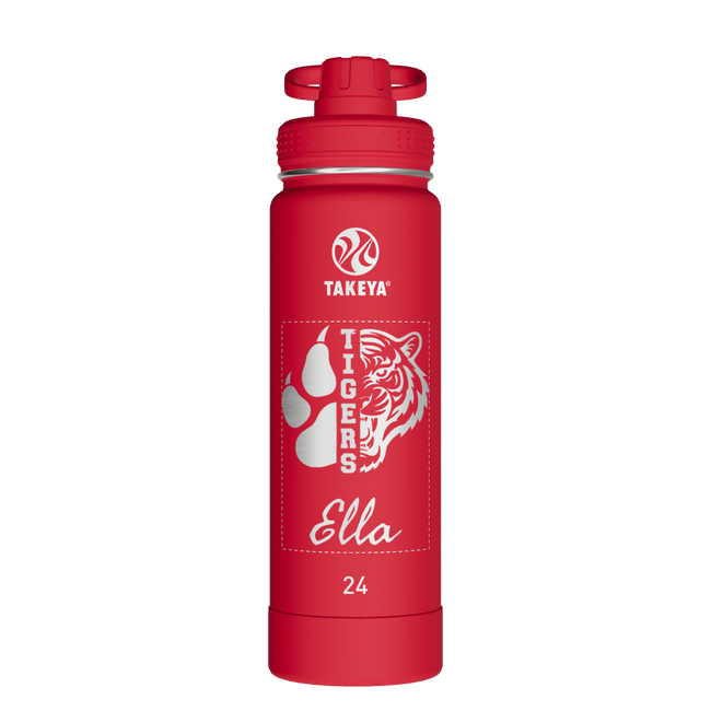 Actives Water Bottle With Spout Lid - customized