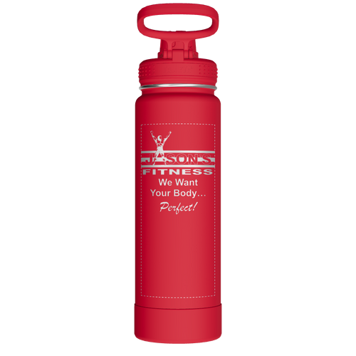 Actives Water Bottle With Spout Lid - customized