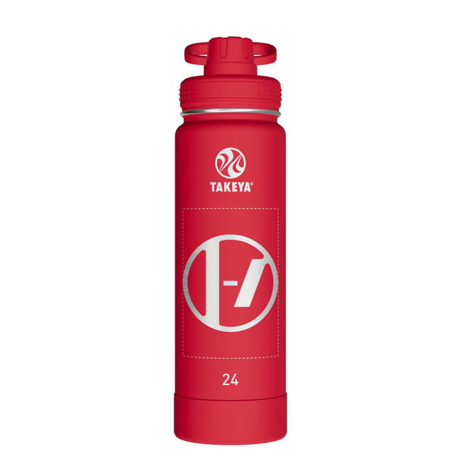 Actives Water Bottle With Spout Lid - customized