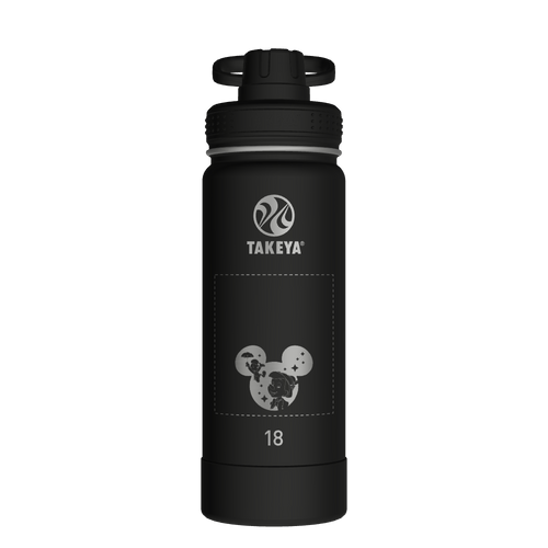 Actives Water Bottle With Spout Lid - customized