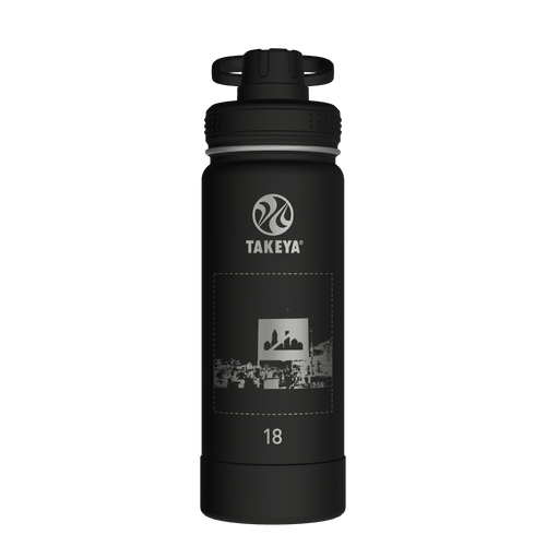 Actives Water Bottle With Spout Lid - customized