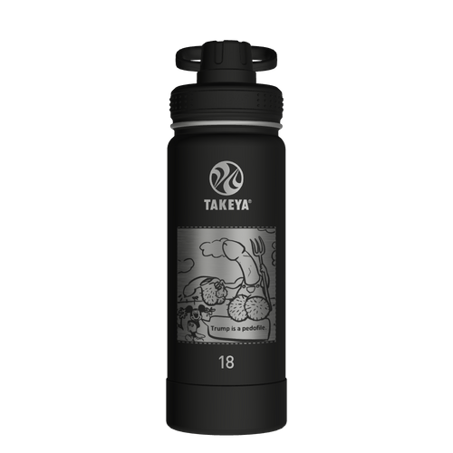 Actives Water Bottle With Spout Lid - customized