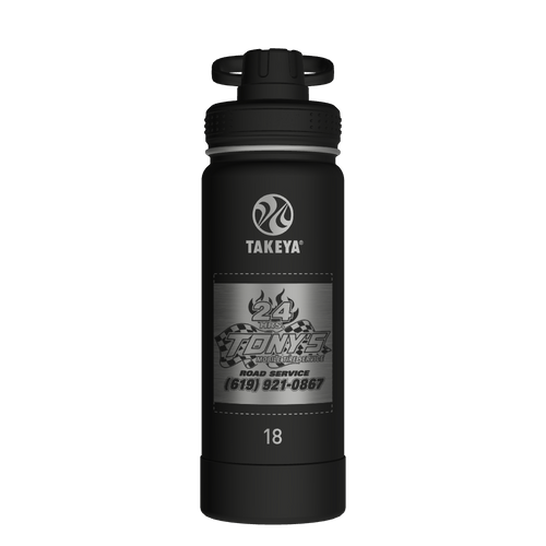 Actives Water Bottle With Spout Lid - customized