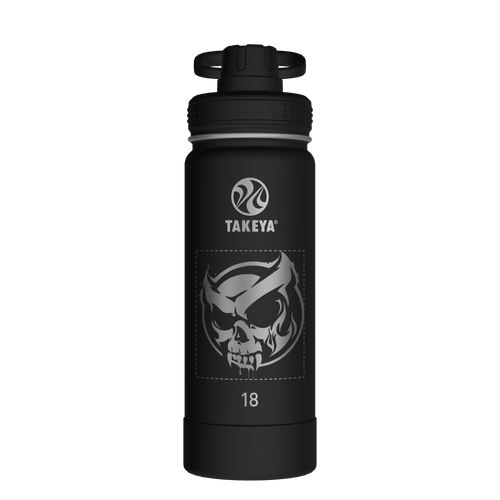 Actives Water Bottle With Spout Lid - customized