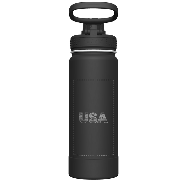 Actives Water Bottle With Spout Lid - customized