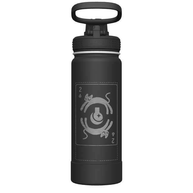 Actives Water Bottle With Spout Lid - customized