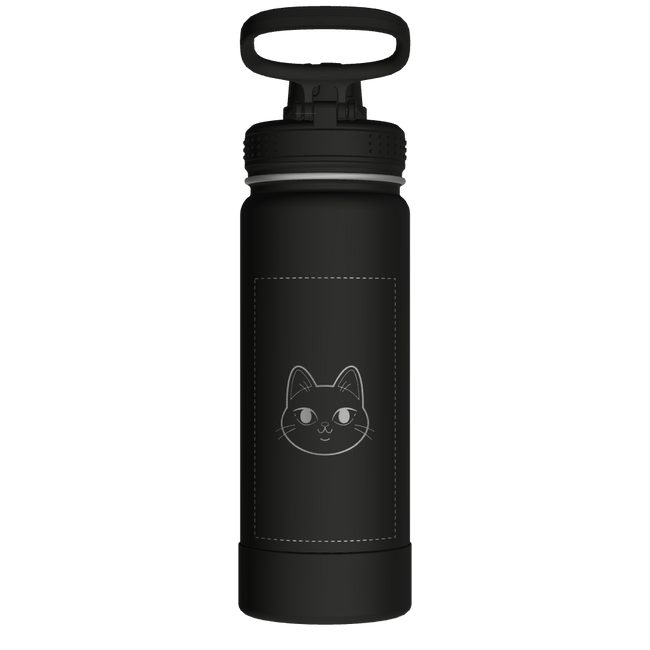 Actives Water Bottle With Spout Lid - customized