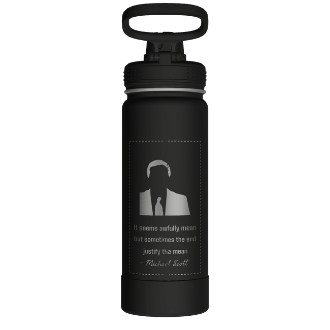 Actives Water Bottle With Spout Lid - customized