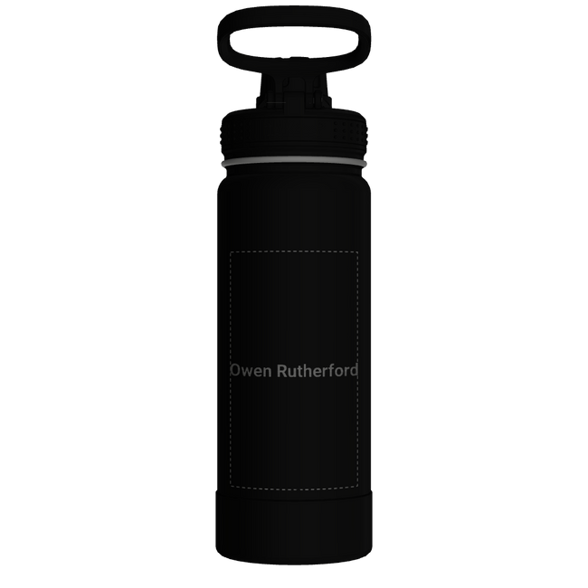 Actives Water Bottle With Spout Lid - customized