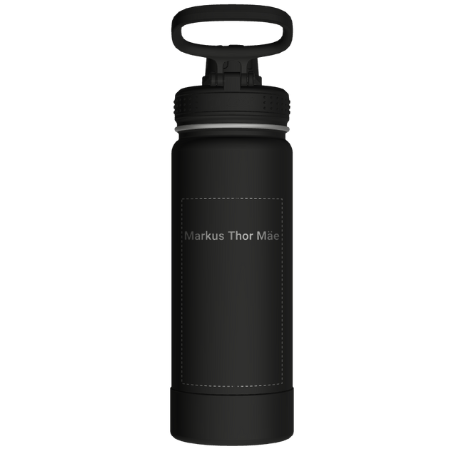 Actives Water Bottle With Spout Lid - customized