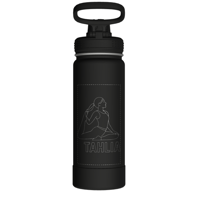 Actives Water Bottle With Spout Lid - customized