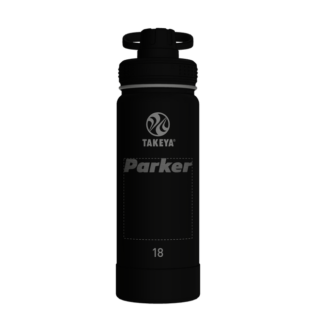 Actives Water Bottle With Spout Lid - customized