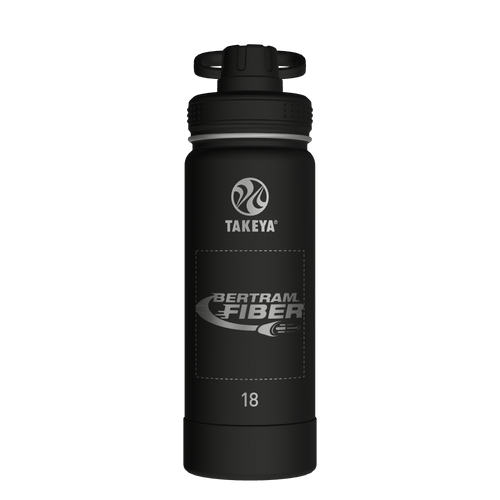 Actives Water Bottle With Spout Lid - customized