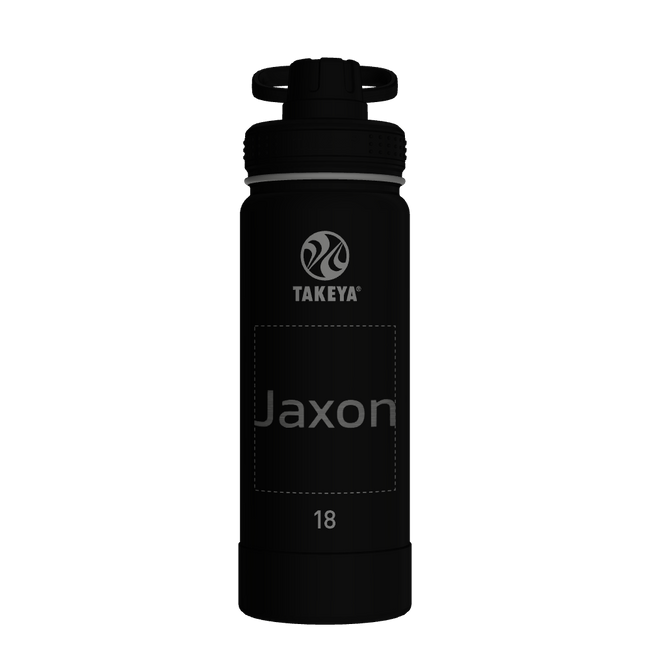 Actives Water Bottle With Spout Lid - customized