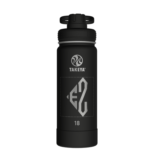 Actives Water Bottle With Spout Lid - customized