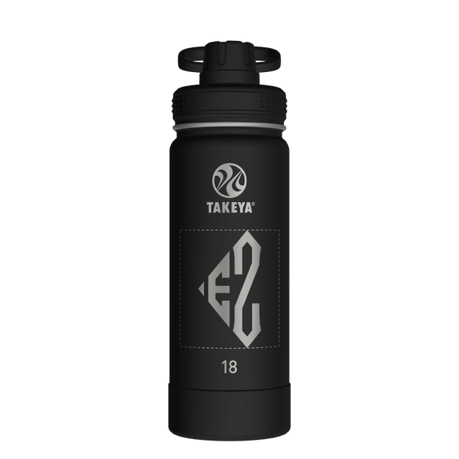 Actives Water Bottle With Spout Lid - customized